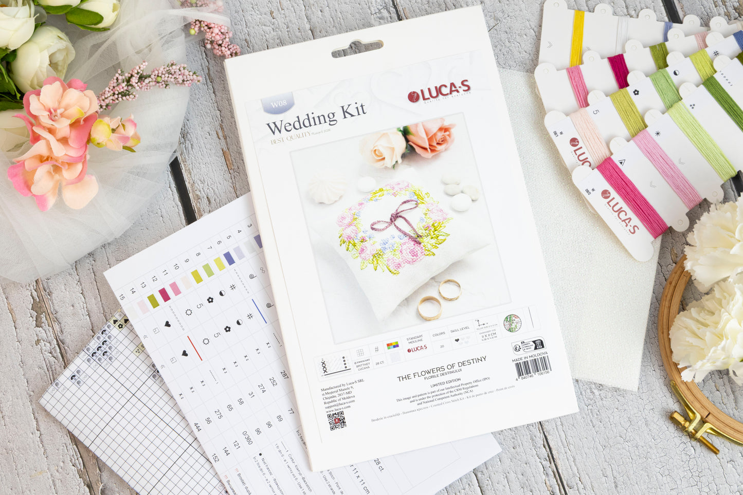 Set Nuntă Luca-S - Florile Destinului, W08