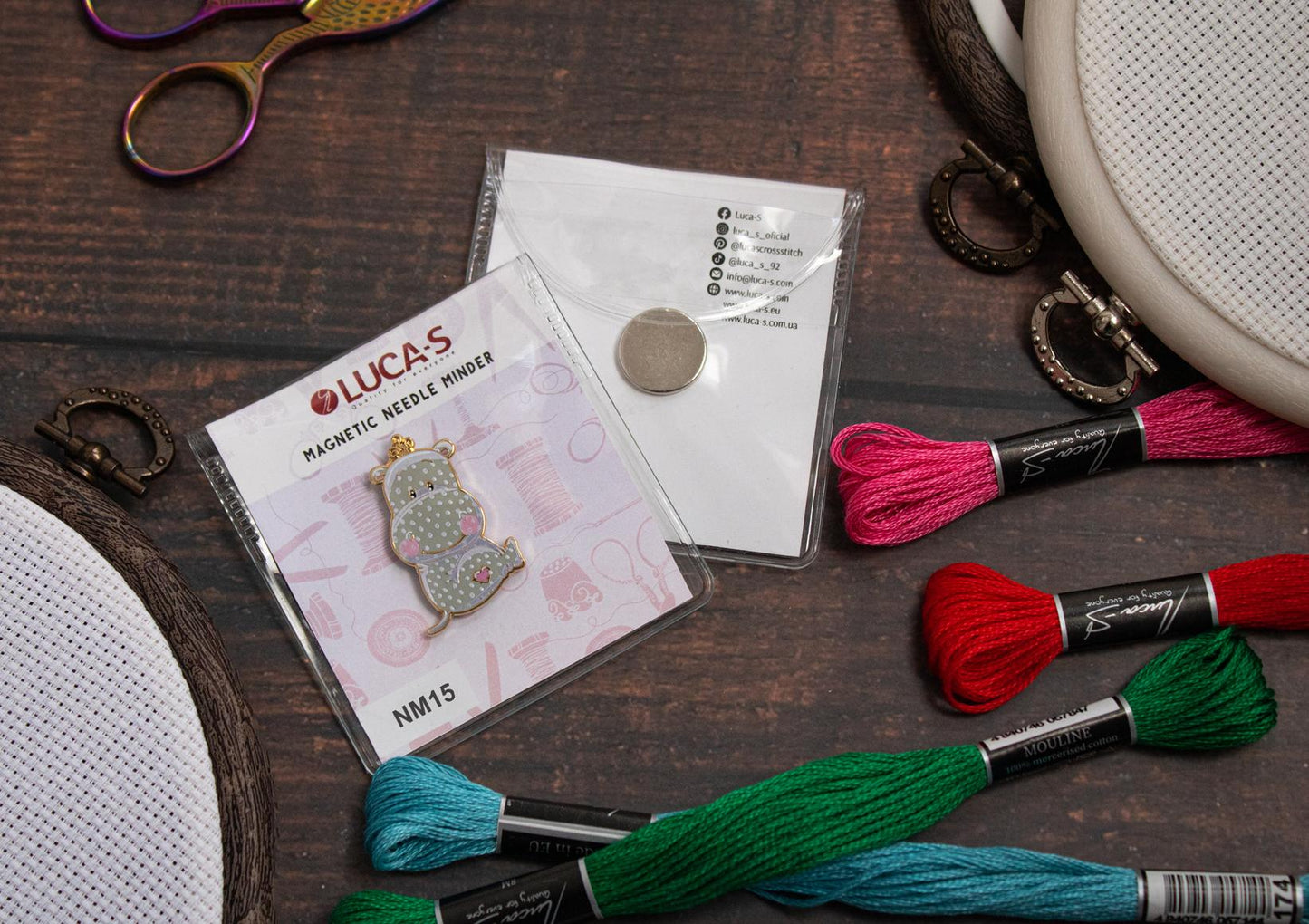 Magnet pentru ace Luca-S, NM15