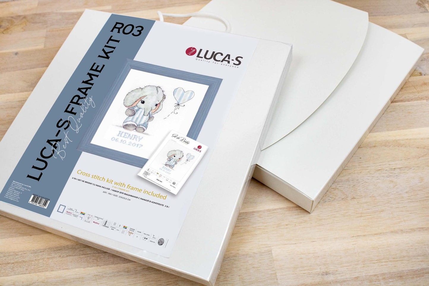 Set de brodat cu rama inclusă Luca-S, R03