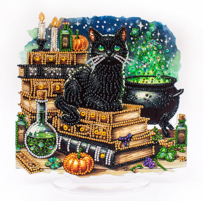 Suport acrilic pentru pictură cu diamante Letistitch - Witch’s Companion, 480-947