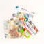 Set pictură cu diamante Card Kit LetiStitch - Merry Meow, 480-787