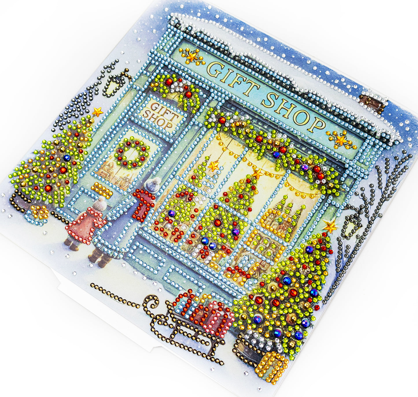 Suport acrilic pentru pictură cu diamante Letistitch - Holiday Joy, 481-395
