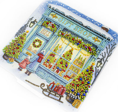 Suport acrilic pentru pictură cu diamante Letistitch - Holiday Joy, 481-395