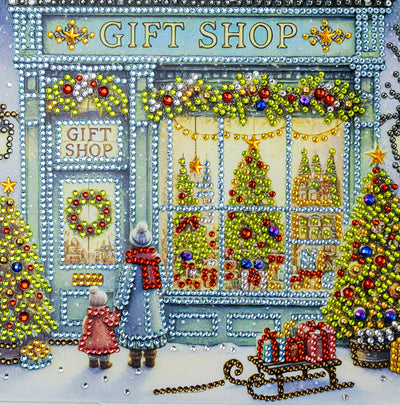 Suport acrilic pentru pictură cu diamante Letistitch - Holiday Joy, 481-395