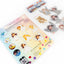 Set lanțuri cu pandantive din acril LetiStitch - Wings of Light, 481-470