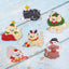 Set lanțuri cu pandantive din acril LetiStitch - Merry Meowmas, 481-487
