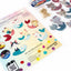 Set lanțuri cu pandantive din acril LetiStitch - Mermaid Cats, 481-494