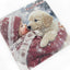 Set pictură cu diamante Card Kit LetiStitch - Puppy Love, 481-524