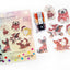 Set lanțuri cu pandantive din acril LetiStitch - Christmas puppy, 481-562