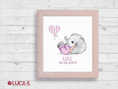 Set de brodat cu rama inclusă Luca-S, R04