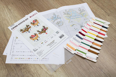 Jucării Set de Brodat - Vulpițe și căprioare, JK032