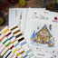 Set de brodat în cruciuliță Luca-S - Magazinul lui Moș Crăciun, B1435