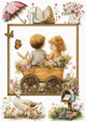 Set de brodat în cruciuliță Luca-S - Aventurile Celor Mici, B7043