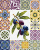 Set de brodat în cruciuliță Luca-S - Paleta de Măsline a Mediteranei, B7050