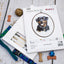 Set de brodat în cruciuliță cu cercul de brodat inclus - Rottweiler, BC229