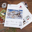 Set de brodat Luca-S în goblen Luca-S Gold - Santa's Express White, BU5038