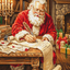 Set de brodat în cruciuliță Luca-S GOLD - Lista Magică, BU5112