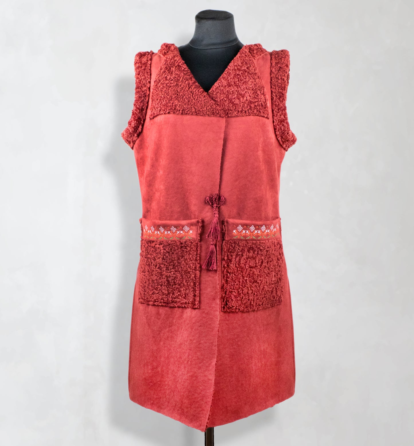 Cardigan bordo