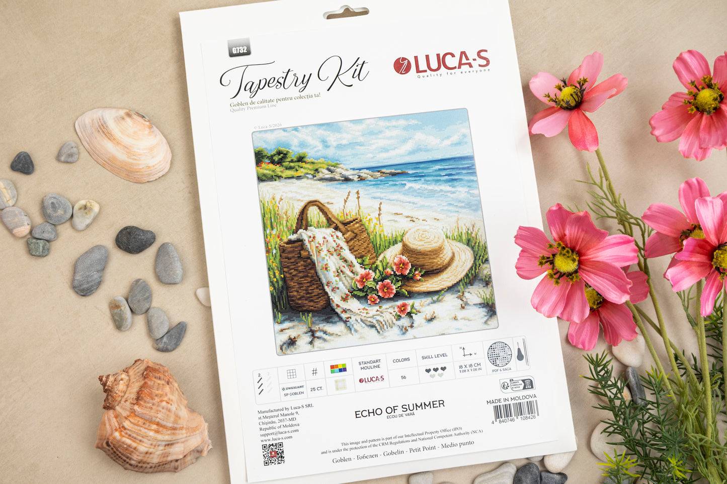 Set de brodat în goblen Luca-S - Ecou de Vară, G732