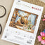 Set de brodat în cruciuliță Luca-S GOLD - Oaspete neașteptat în cabană, B731