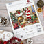 Set de brodat în cruciuliță Luca-S GOLD - Santa Interior, BU5100