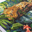 Set pictură cu diamante LetiStitch - Leopard on a Branch, LT02