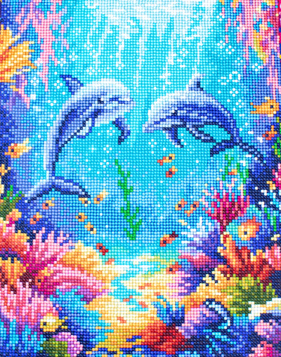 Set pictură cu diamante LetiStitch - Sea Life, LT03