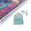 Set pictură cu diamante LetiStitch - Book Shelf, LT07