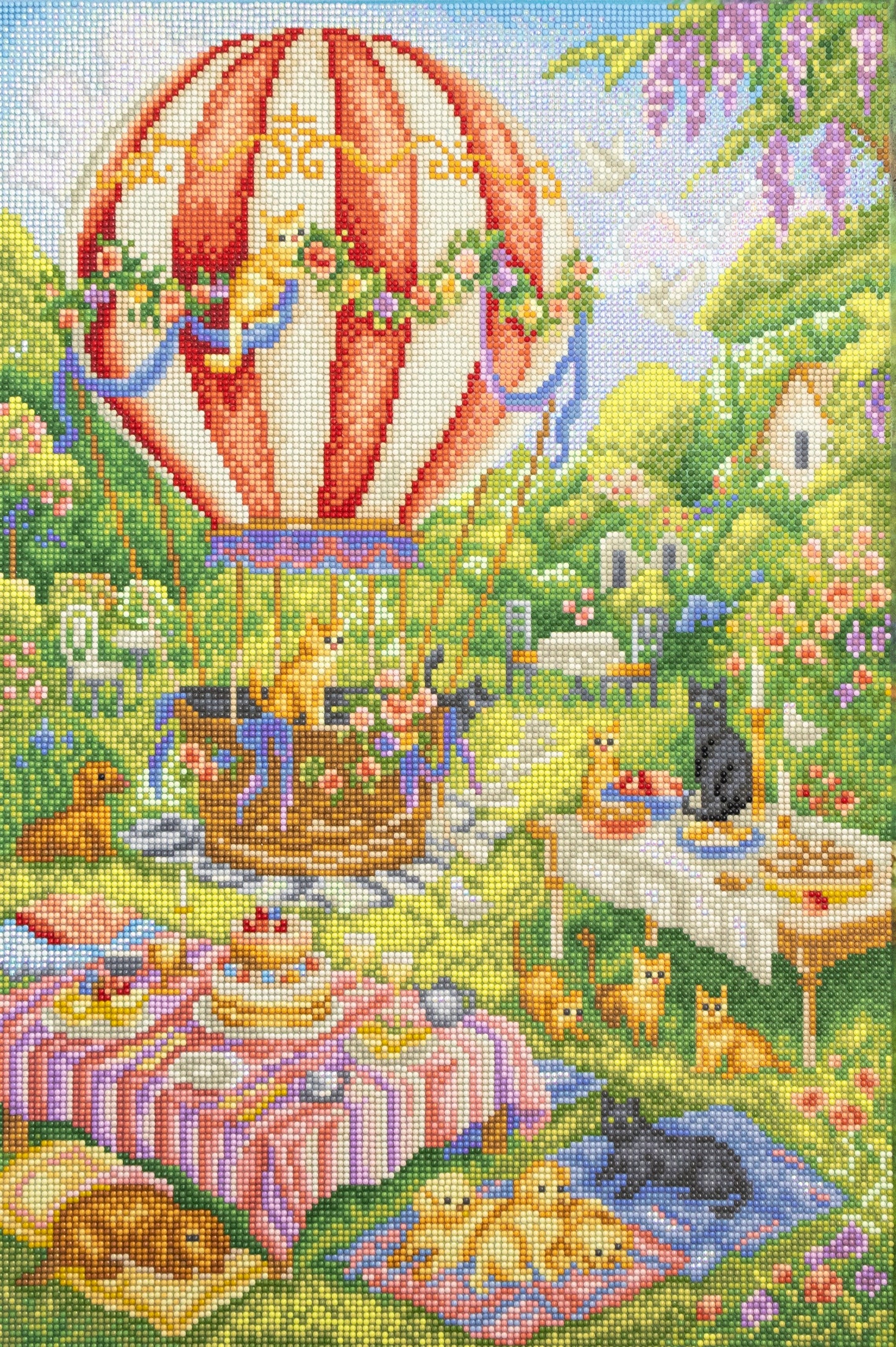 Set pictură cu diamante LetiStitch - Tea Party, LT13