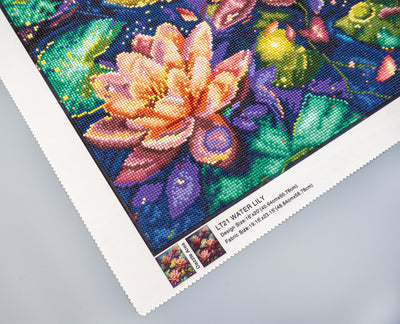 Set pictură cu diamante LetiStitch - Water Lily, LT21
