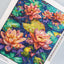 Set pictură cu diamante LetiStitch - Water Lily, LT21