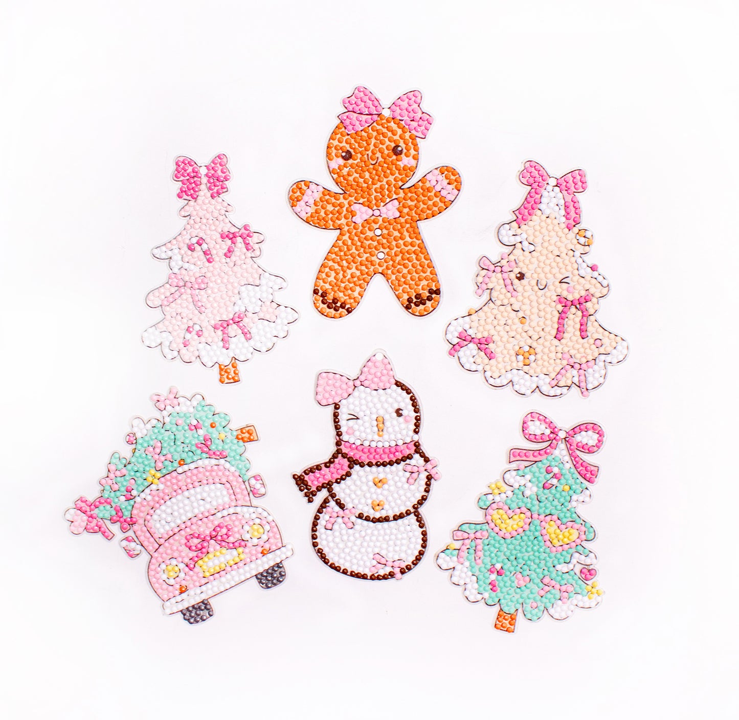 Set picturi cu diamante LetiStitch Ornaments - Sweetmas, 480-794