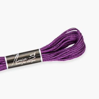 Mouline Luca-S - Ață de brodat gamă Violet