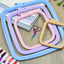 Nurge de plastic patrat Pastel Violet, 300