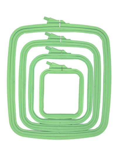 Nurge de plastic patrat Verde, 300V