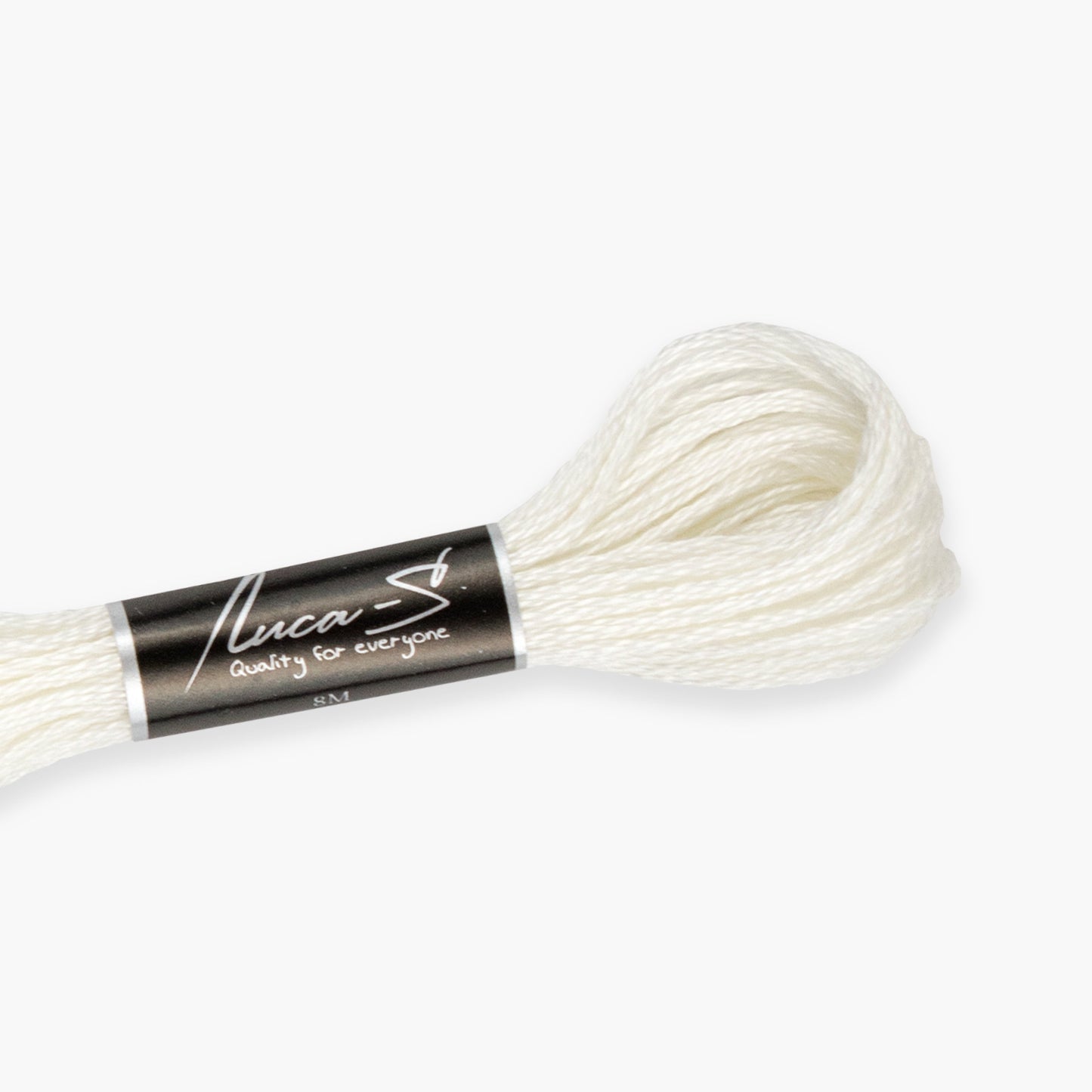 Mouline Luca-S - Ață de brodat gama Alb-Beige