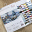 Cross Stitch Kit Luca-S - Winter landscape - HobbyJobby