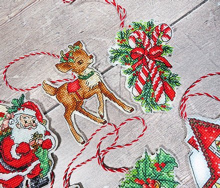 Set de brodat Letistitch - Christmas Toys Kit nr.1, LETI966