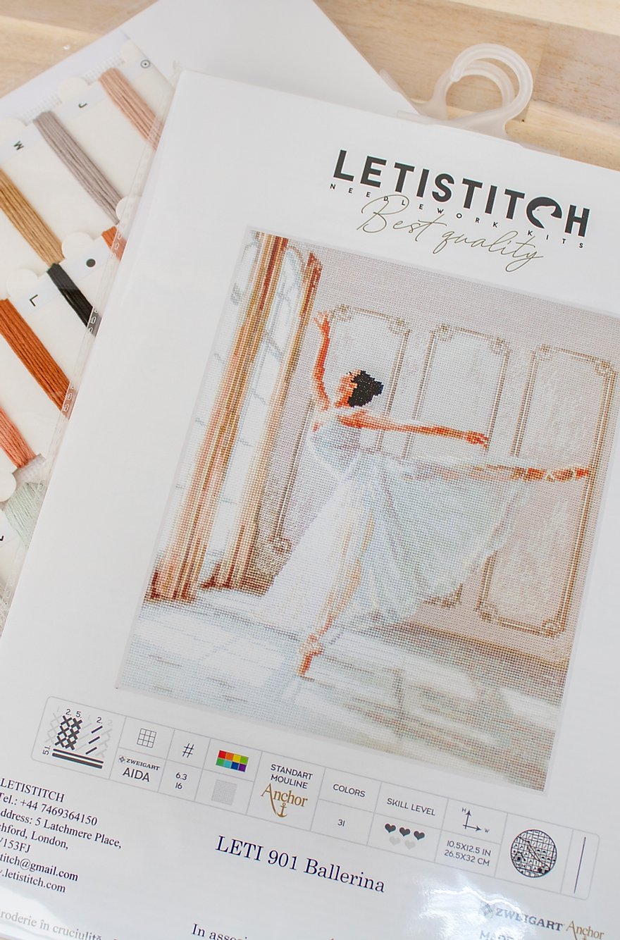 Set de broderie LETISTITCH - Ballerina, Leti 901