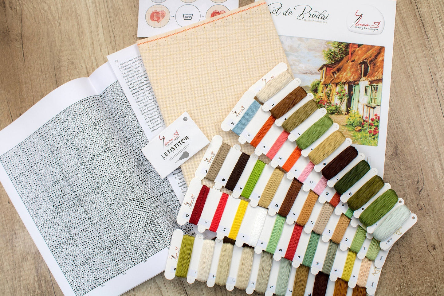 Set de Brodat Goblen Luca-S - Peisaj de Vară, G571