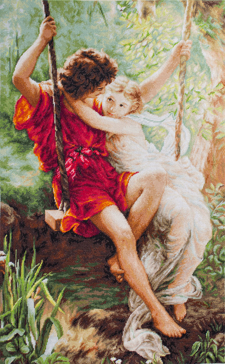 Set de Brodat Goblen Luca-S - Spring - Primăvara îndrăgostiţilor, G415