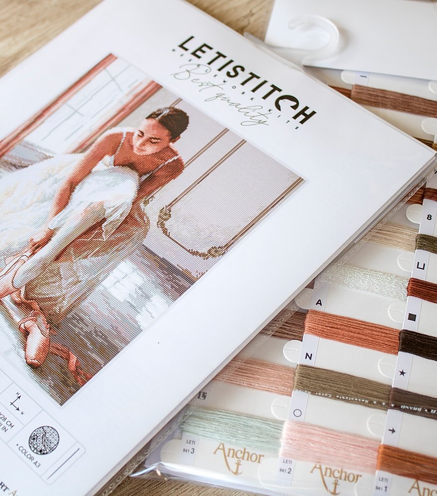 Set de broderie Letistitch - Un moment frumos, Leti941