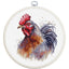 Set de brodat în cruciuliță cu cercul de brodat - The Cock, BC217