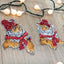Cross Stitch Kit LetiStitch - Christmas Tigers Toys kit of 3 pieces - HobbyJobby