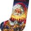Set de brodat în cruciuliță LETISTITCH - Miracol de Crăciun(Șosetă), L8050
