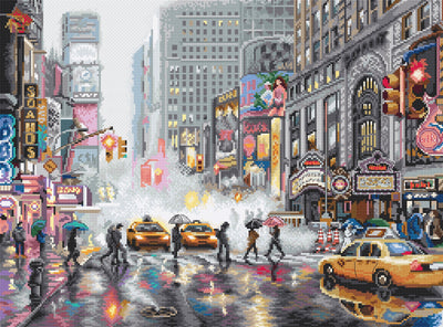 Cross Stitch Kit LetiStitch - New York - HobbyJobby