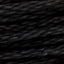 Stranded Cotton Luca-S - BLACK / DMC 310 / Anchor 403 Stranded Cotton - HobbyJobby